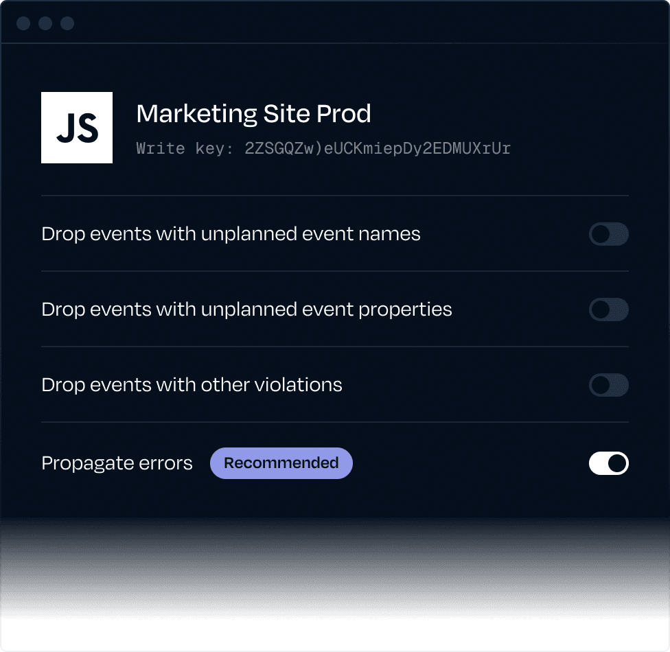 Proactively manage violations
