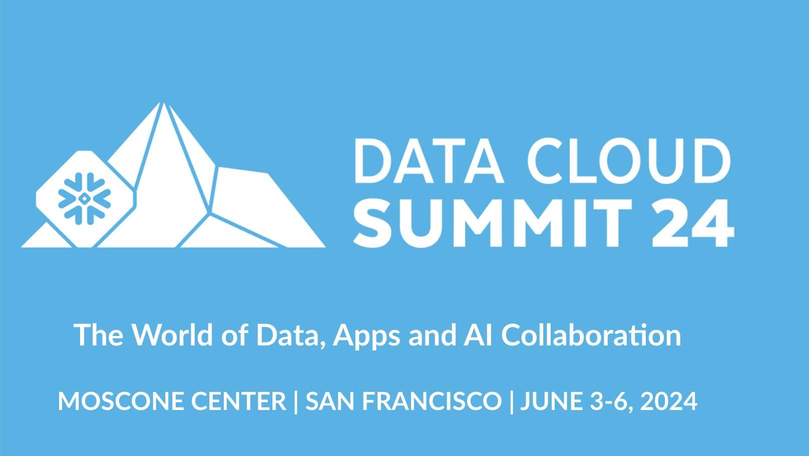 Snowflake Data Cloud Summit