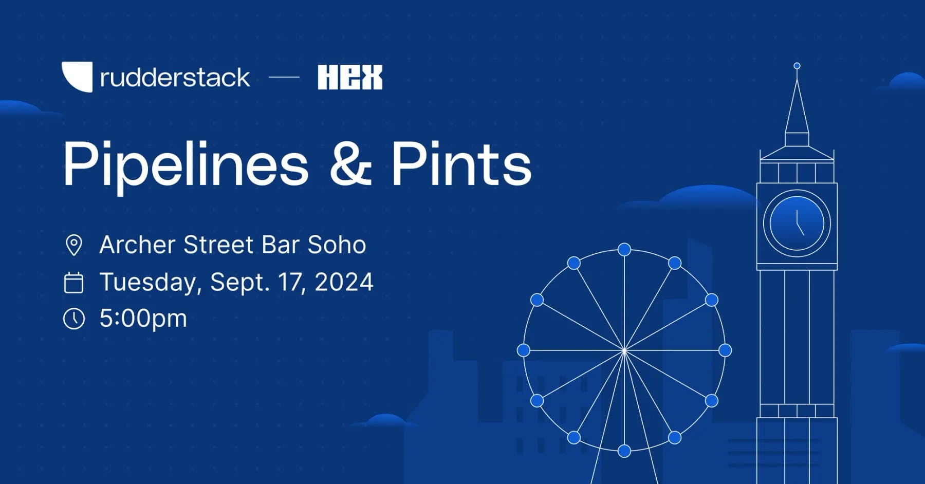 Pipelines & Pints at Big Data London