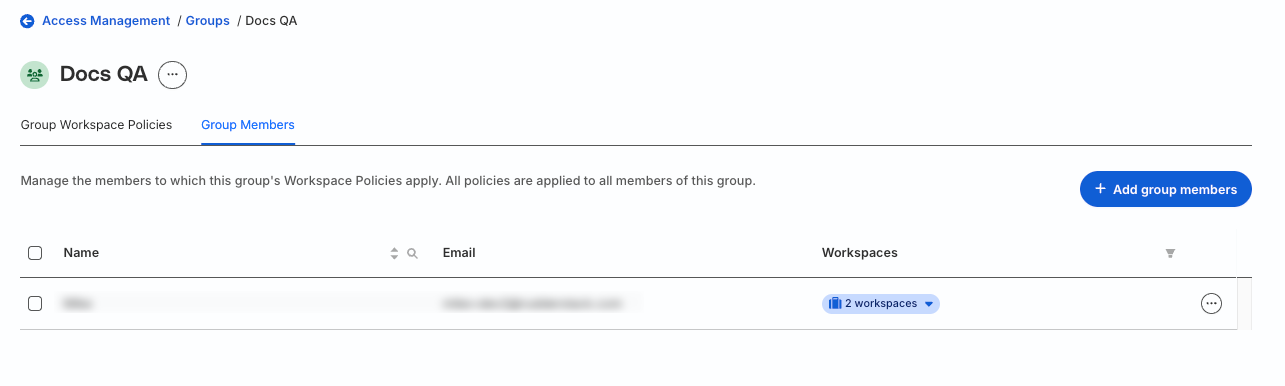 Add members to a group