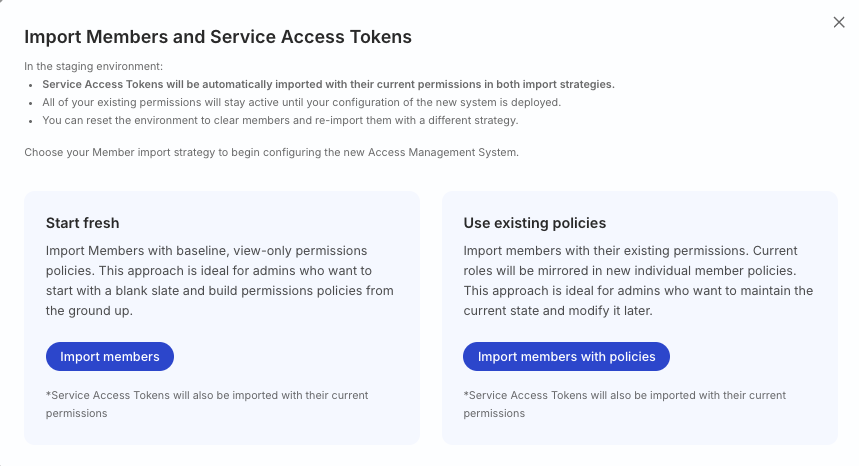 Migration strategy selection