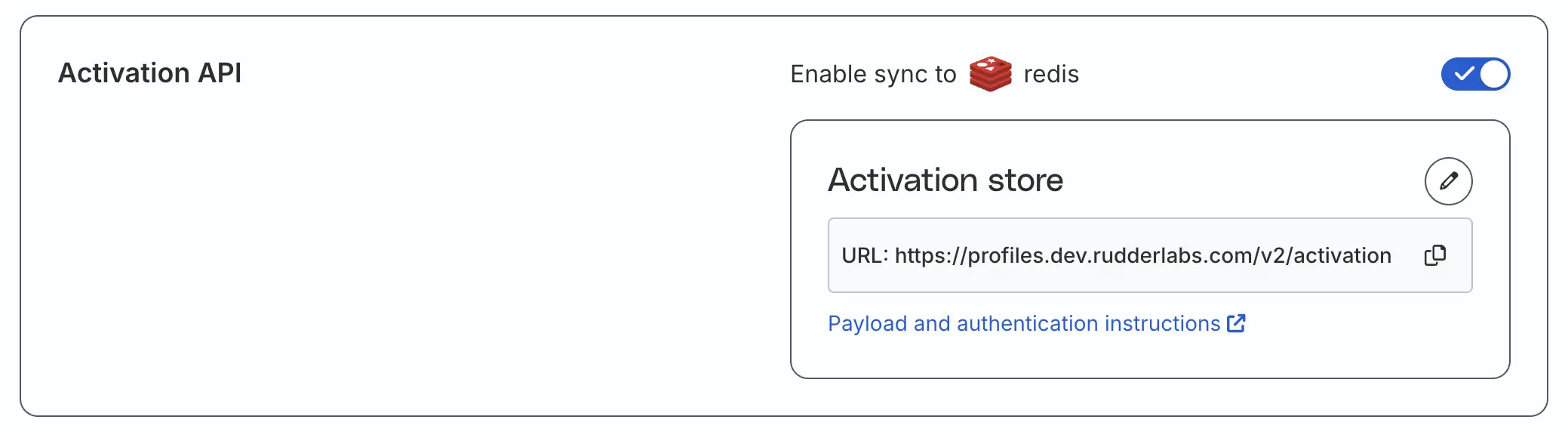 RudderStack Activation API